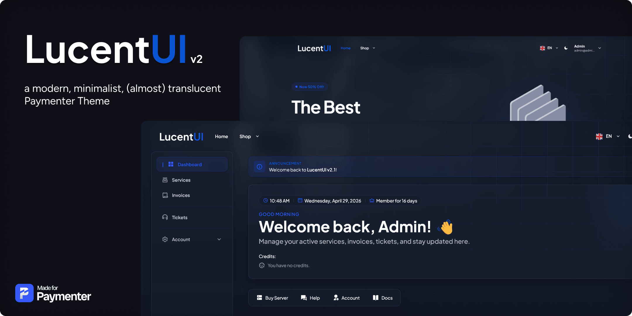 Preview project LucentUI
